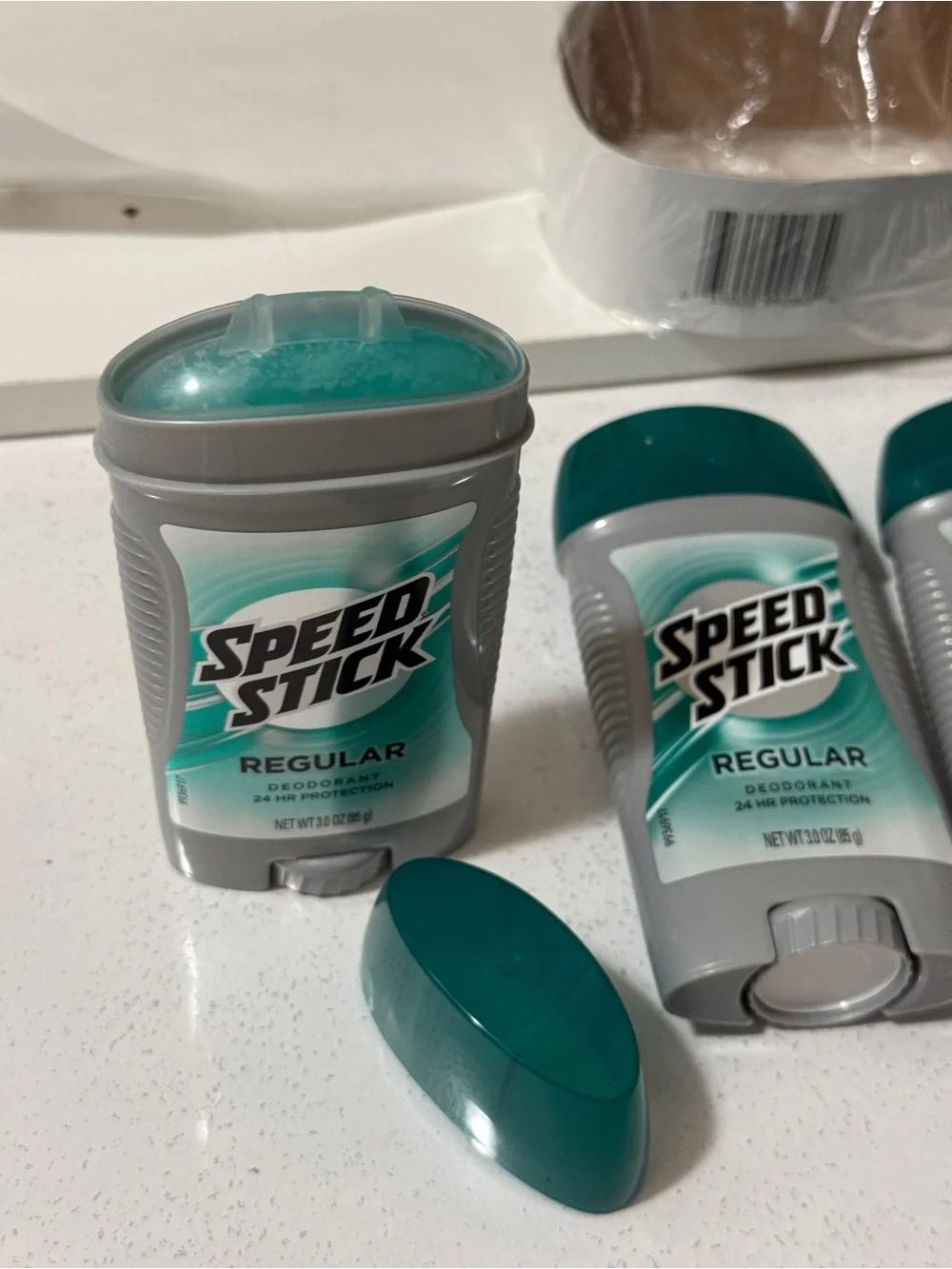 Regular Deodorant Stick - Green Cap (4 Pack)